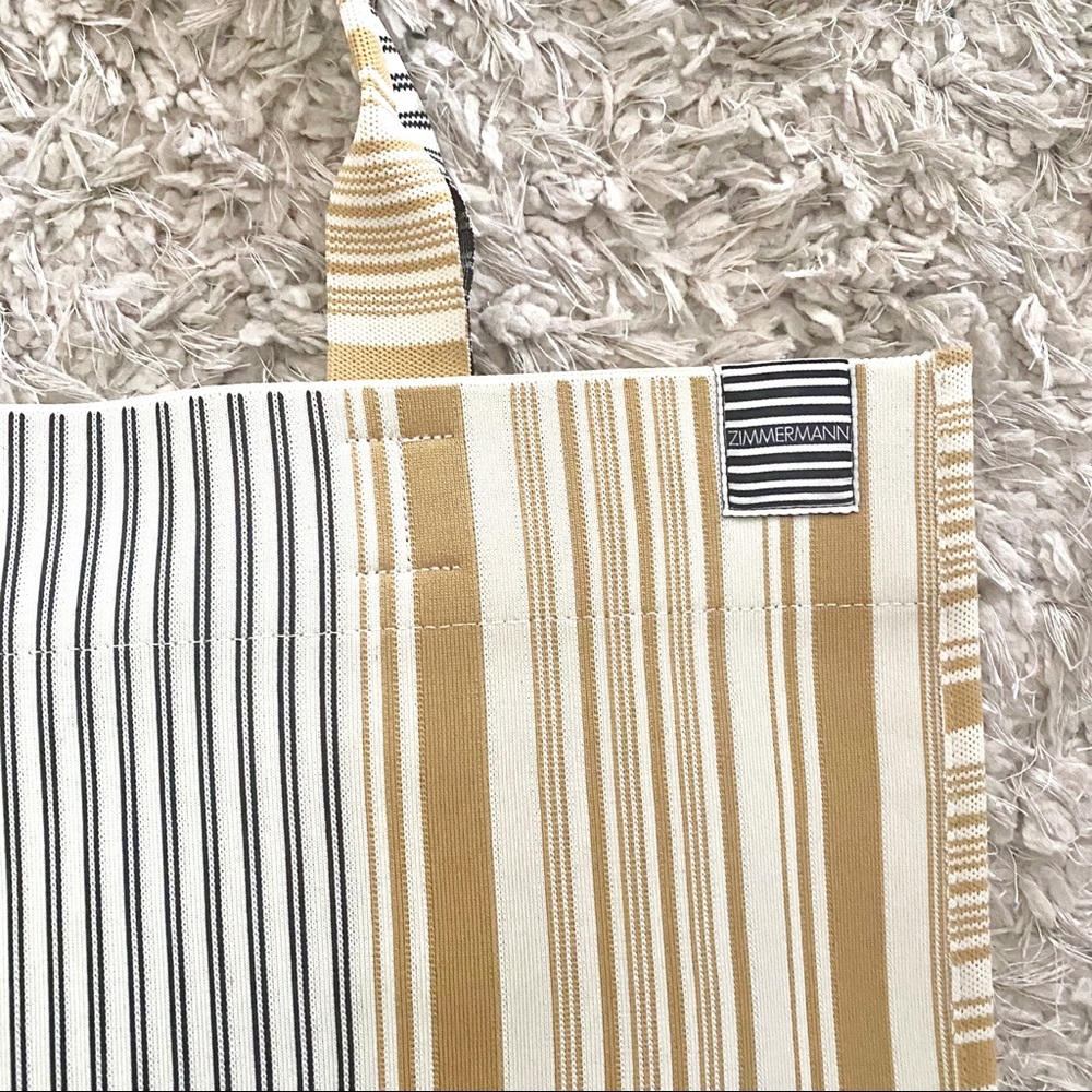 Zimmermann Striped Canvas Tote NWT - Picture 11 of 11
